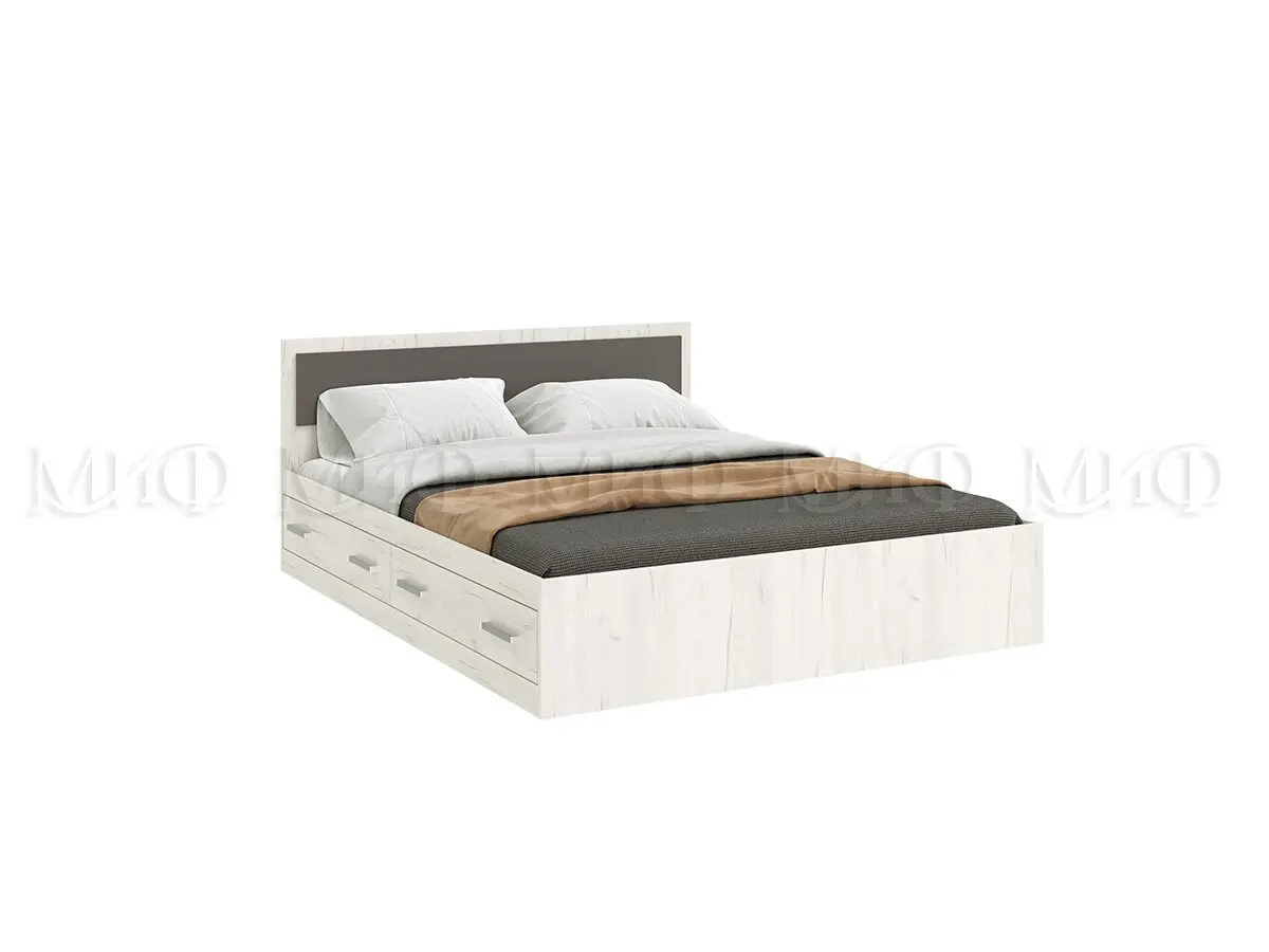 Фиеста NEW Кровать 1,6м с ящиками